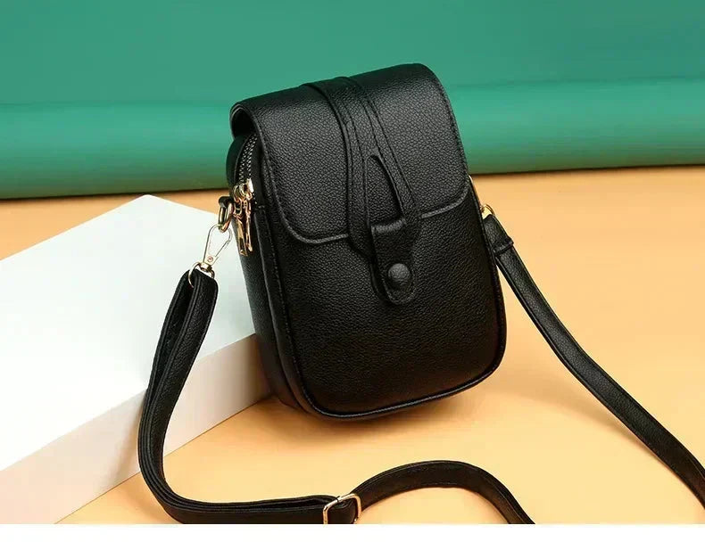 Adalyn | Classic Vintage Leather Shoulder Bag