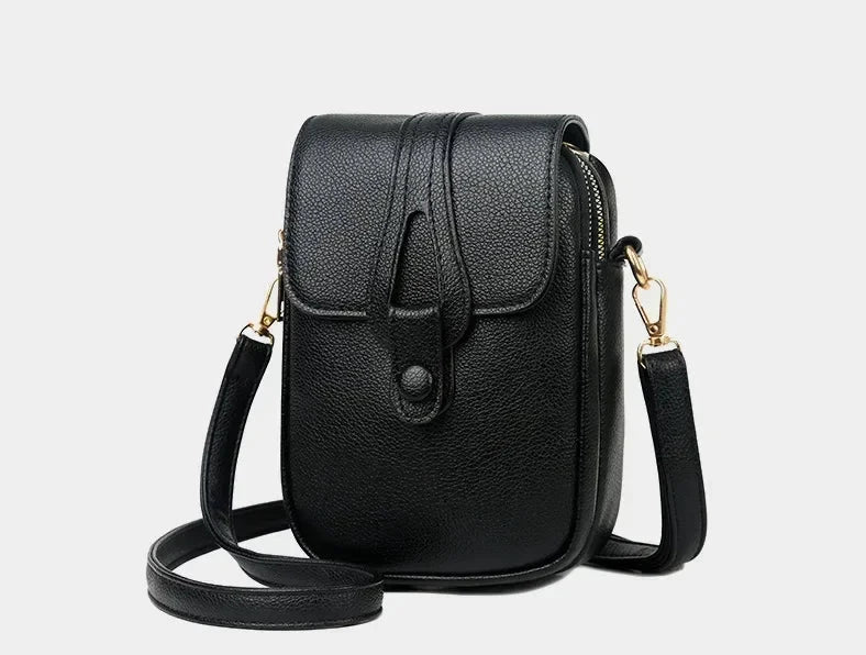 Adalyn | Classic Vintage Leather Shoulder Bag