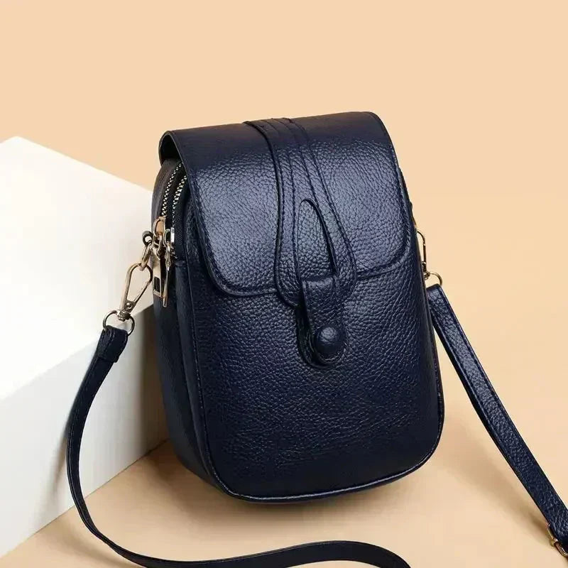 Adalyn | Classic Vintage Leather Shoulder Bag