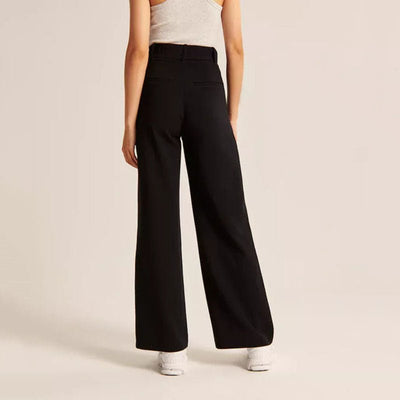 Emery | High-Waist Wide Leg Trousers
