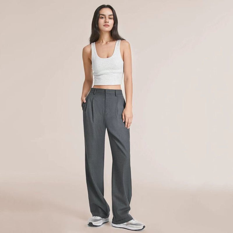Emery | High-Waist Wide Leg Trousers