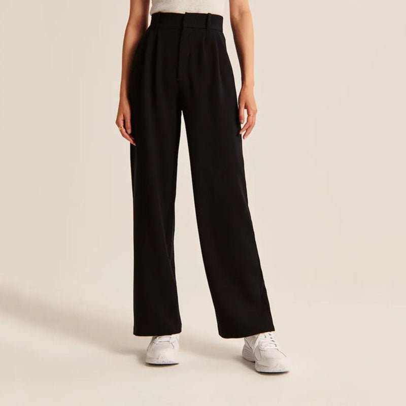 Emery | High-Waist Wide Leg Trousers
