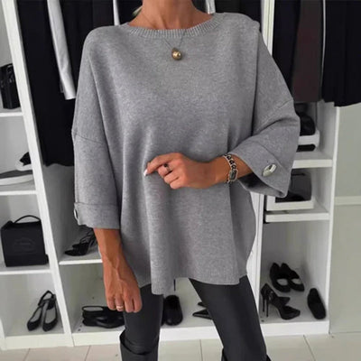 Ember | Elegant Button Sleeve Top