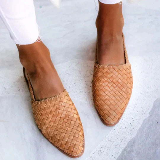 Emery | Artisan Crafted Flat Sandals