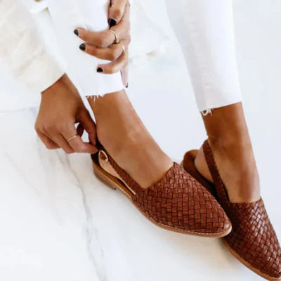 Emery | Artisan Crafted Flat Sandals