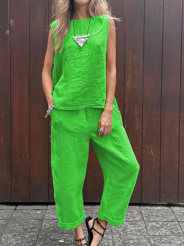 Sawyer | Handcrafted Cotton Summer Set