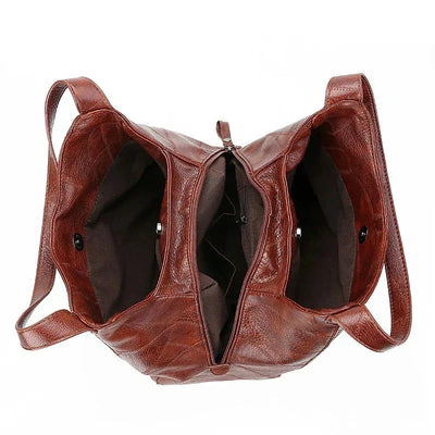 Monroe | Vintage Vegan Leather Shoulder Bag