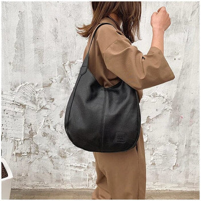 Monroe | Vintage Vegan Leather Shoulder Bag