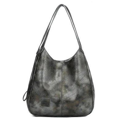 Monroe | Vintage Vegan Leather Shoulder Bag
