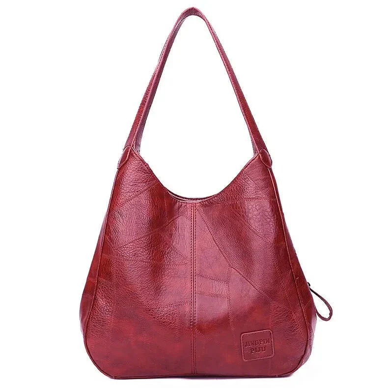Monroe | Vintage Vegan Leather Shoulder Bag