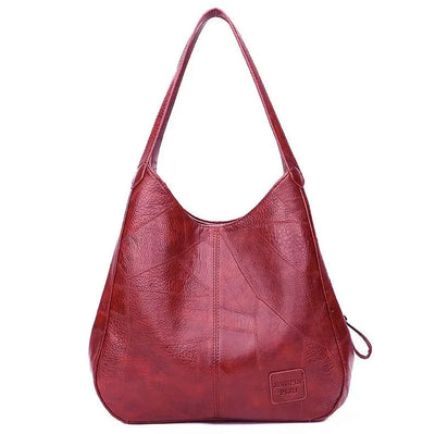 Monroe | Vintage Vegan Leather Shoulder Bag
