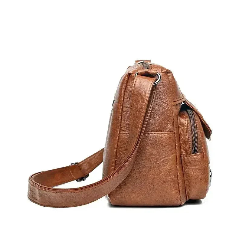 Haven | Vintage-Inspired Vegan Leather Shoulder Bag