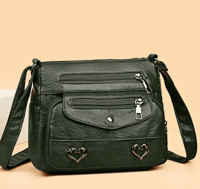 Haven | Vintage-Inspired Vegan Leather Shoulder Bag