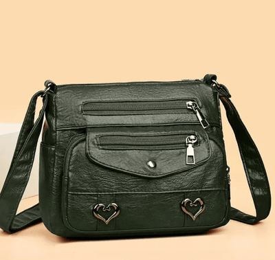 Haven | Vintage-Inspired Vegan Leather Shoulder Bag