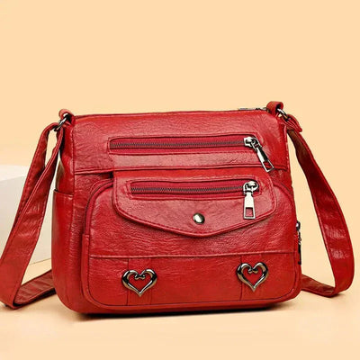 Haven | Vintage-Inspired Vegan Leather Shoulder Bag