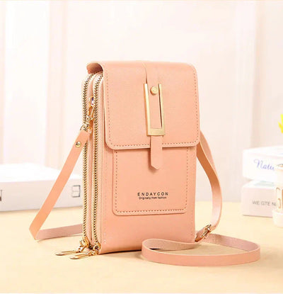 Greer | Sleek Vegan Leather Crossbody Bag