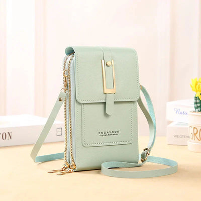 Greer | Sleek Vegan Leather Crossbody Bag