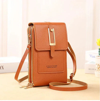 Greer | Sleek Vegan Leather Crossbody Bag