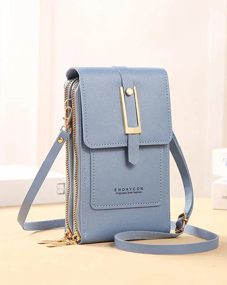 Greer | Sleek Vegan Leather Crossbody Bag
