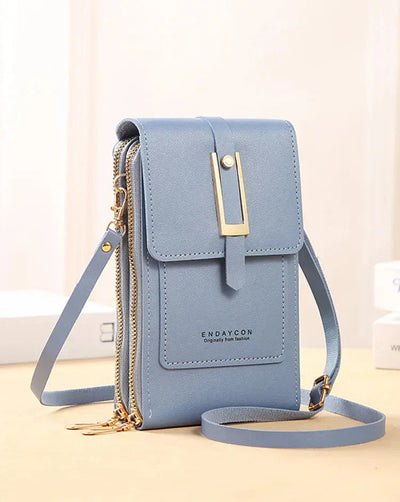 Greer | Sleek Vegan Leather Crossbody Bag