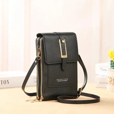 Greer | Sleek Vegan Leather Crossbody Bag
