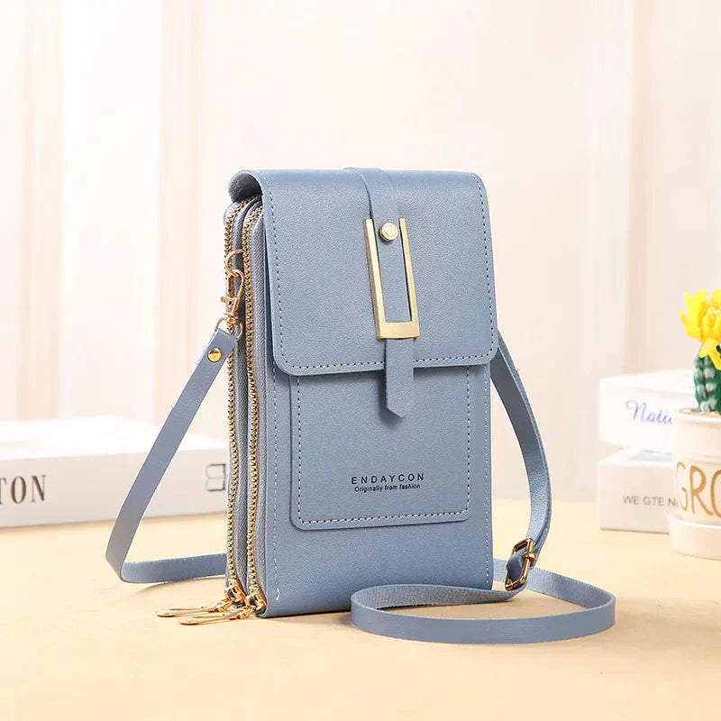 Greer | Sleek Vegan Leather Crossbody Bag