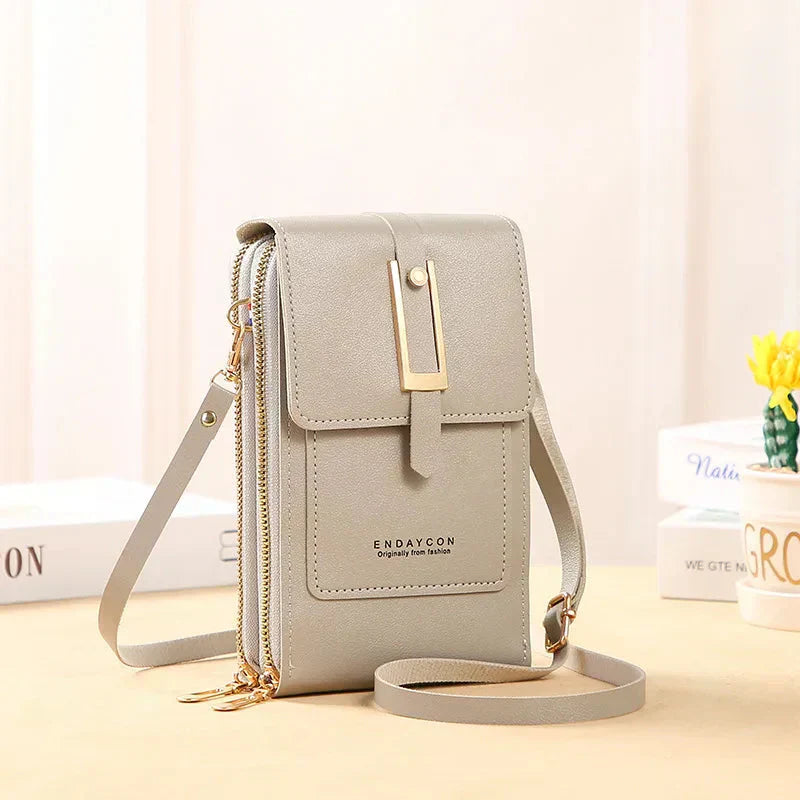 Greer | Sleek Vegan Leather Crossbody Bag